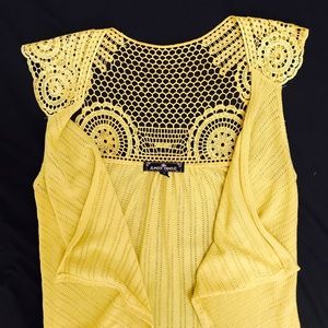 Sunny Eyelet Boho Vest